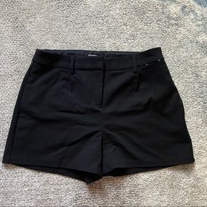 Express black dress shorts sz6